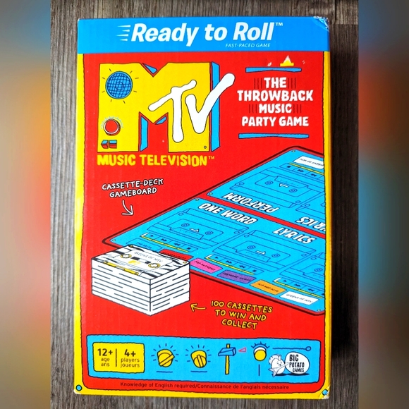 MTV The Throwback Music Party Game - Big Potato Games - Picture 1 of 4